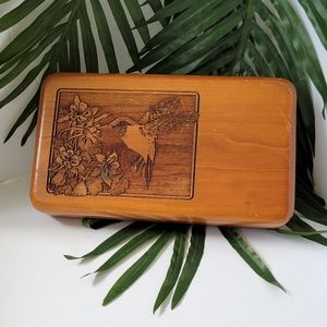 Hummingbird Musical Jewelry Box